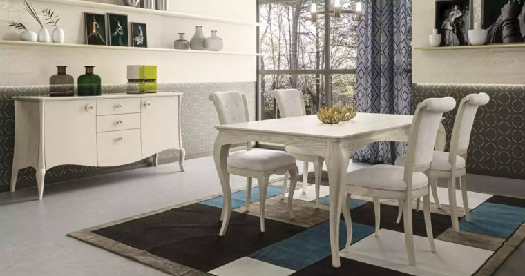 Italská nábytok Sideboard Kommode Luxus zařzení obývacího pokoje Dřevo