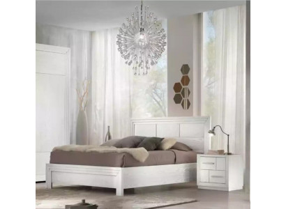 Design ložnice 3dílná postel 2x noční stolky Moderní luxusní set nábytku Nový