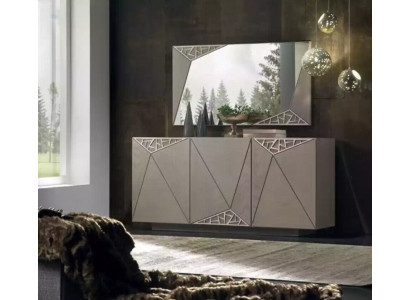 Sideboard Dřevo Komody Obývací pokoj Skříň Skříně Itálie Bufet