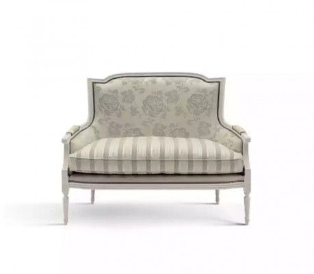 Sofa 2místná pohovka Designové luxusní potahové pohovky Luxusní bílá nová