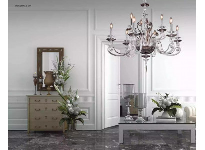Lustříkový křišťálový lustr lampa stropní lampa svítidlo zavěšená lampa nová