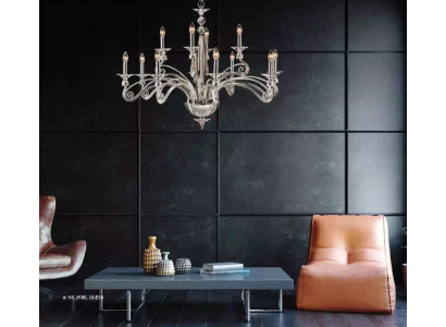 Lustr nástěnné svítidlo Luxusní křišťálový lustr visací lampa