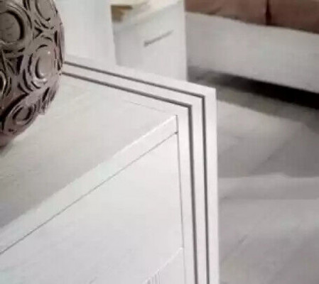 Moderní komoda 2 kusy Set Styl Moderní Komoda Zrcadlo Italský nábytek