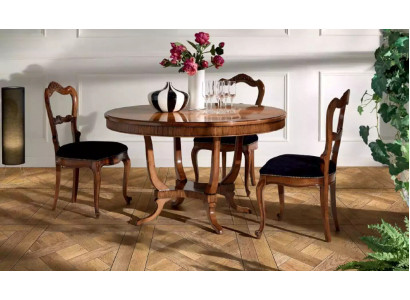 Design kulatý stůl jídelny kulatý hnědý stůl dřevěný jídelní stůl jídelna nový
