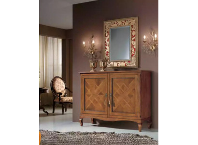 Masivní skříň komoda sideboard hnědý komody nábytek nový
