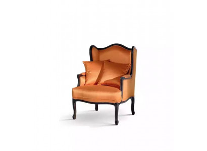 Klasická křeslo Sofa 1 místný Designerský textilní gauče polstrování Noví
