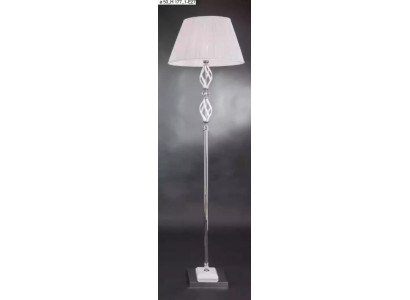 Kristalová stojací lampa Luxus Leuchten Lampa Bílá