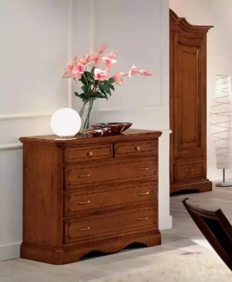 Komoda Luxus Konzole Klasická ložnice dřevo Moderní design hnědá