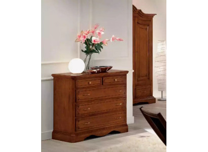 Komoda Luxus Konzole Klasická ložnice dřevo Moderní design hnědá