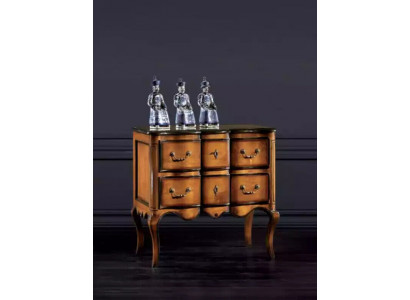 Komoda se dvěma zásuvkami Sideboard Dřevěná skříň Komody Hnědé Nové
