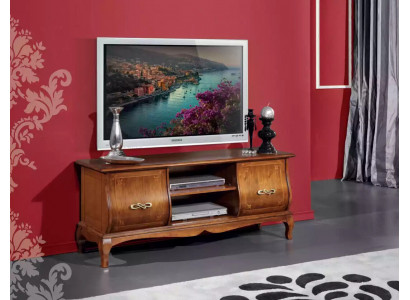 Klasický hnědý TV stojan Luxusní nízký stolek Nábytek do obývacího pokoje Design