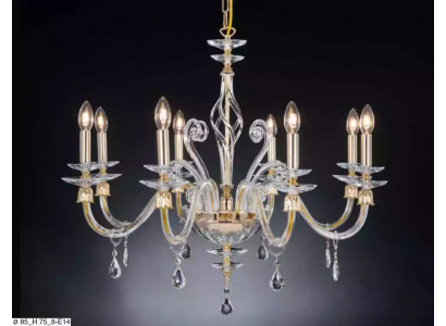 Kristalový lustr Věšák Lampa Svítidlo Stropní lampa Perkele
