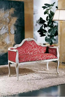 Design italský nábytek 2-sedačka pohovka křeslo čalouněná pohovka lounge couchen
