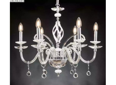 Luxus stropní lustr Bílý Lustr stropní lampa Lüster křišťál lampa.