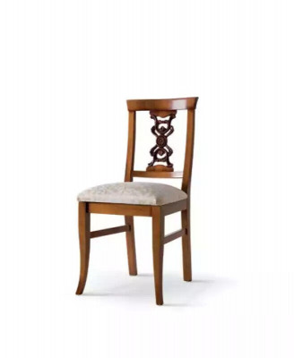 Design jídelní set souprava 7 dílů Dřevěný nábytek 4x židle Stůl Vitrína Nový