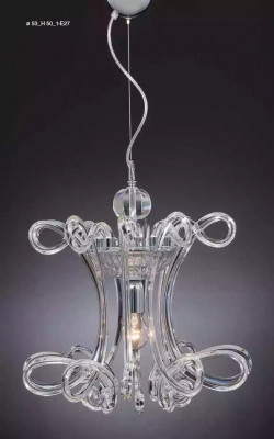 Luxus stropní lustr Lustr Stropní lampa Lampa Křišťál