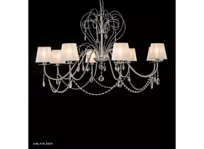 Lustr Krystaly Lustr stylová stropní lampa Vzduchový lustr