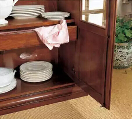 Wohnwand Italienische Holzmöbel Designer Nástěnné skříně Nový obývací pokoj