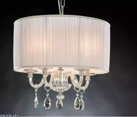 Lustr Křišťálový lustr Stropní lampa Visutá lampa Lampa
