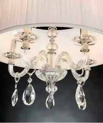 Lustr Křišťálový lustr Stropní lampa Visutá lampa Lampa