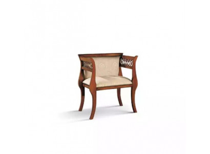 Klasická židle designéra, jídelní židle, luxusní dřevěná židle se zády, dřevěná židle.