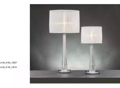 Luxusní klasická noční lampička stolní lampa Bílá stolní lampička Nová