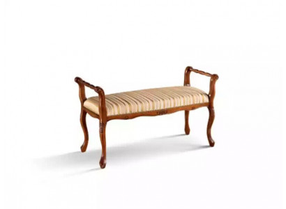 Sedadlo obývacího pokoje Klasická lavice čalouněná lavička nábytek Textilie 101x40x57