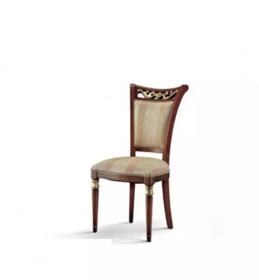 Židle dřevo Italský nábytek Jídelní židle Luxusní design Masivní dřevo