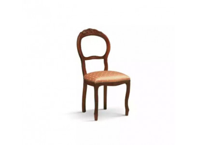 Klasická dřevěná židle se zády, designový luxusní židle pro jídelnu.