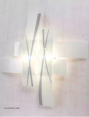Nástěnný lustr design Bílé světlo Nástěnný lustr Nástěnné osvětlení Lampa
