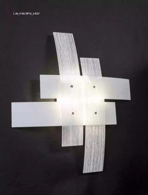 Nástěnná lampa Designová lampa bílé světlo Nástěnný lustr Stěnní designová lampa Lampa