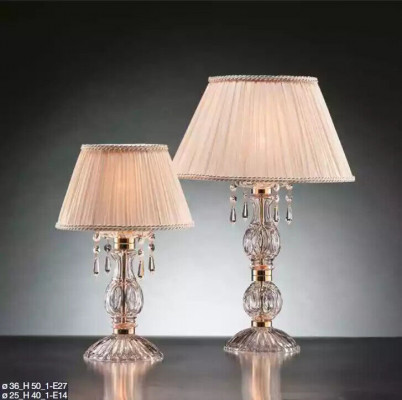 Starověký styl Stolní lampa Lustry Křišťálové stolní lampy Lampa