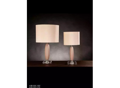 Stolní lampa béžový křišťálový lustr klasická lampa s osvětlením stínítkem nová