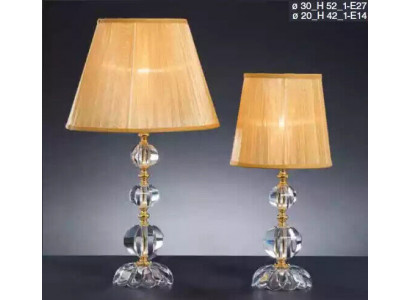 Klasická krystalová stolní lampa krystalový lustr Stylová lampa Nová