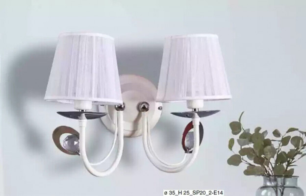 Designerová stěnová lampa Luxusní stěnový lustr Stylová lampa Visací lampa