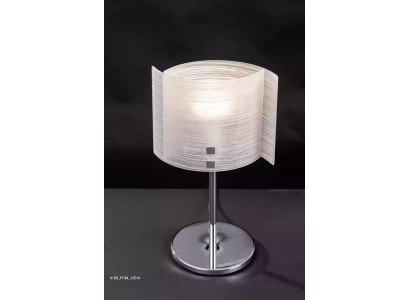 Moderní bílá stolní lampa Luxus Osvětlovací lampa Lustr Stylový