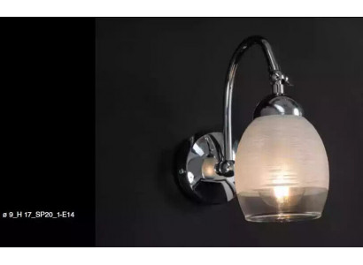Průhledná nástěnná lampa luxusní designérský visutý lustr moderního stylu.