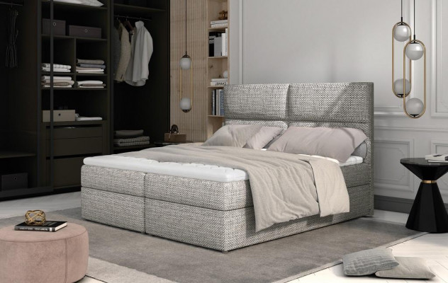 Designer Bed Chesterfield Textile Hotel Beds Double Bedroom Luxury 180x200  Návrhářská postel Chesterfield Textilní hotelové postele Dvojitá ložnice Luxus 180x200