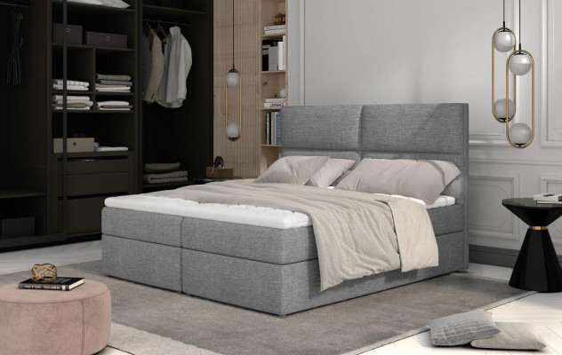 Designer Bed Chesterfield Textile Hotel Beds Double Bedroom Luxury 180x200  Návrhářská postel Chesterfield Textilní hotelové postele Dvojitá ložnice Luxus 180x200