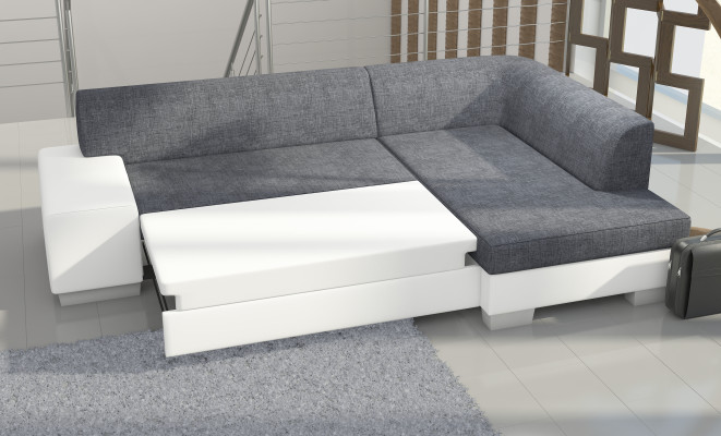 Sofa obývací stěna obývací pokoj rohová sedací souprava kůže gauč polstrovaný set