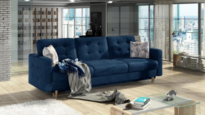 Sofa třímístná klasická pohovka 3místná 100 % textilie potah Nový