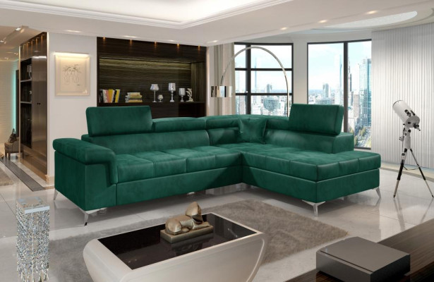 Design Sofa Couch Ecksofa Textil Polster Garnitur Wohnlandschaft Eckgarnitur Neu