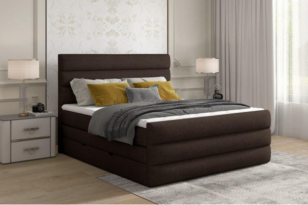 Luxus Boxspring postel Design postele Hotelové vybavení manželská postel 140/160/180x200