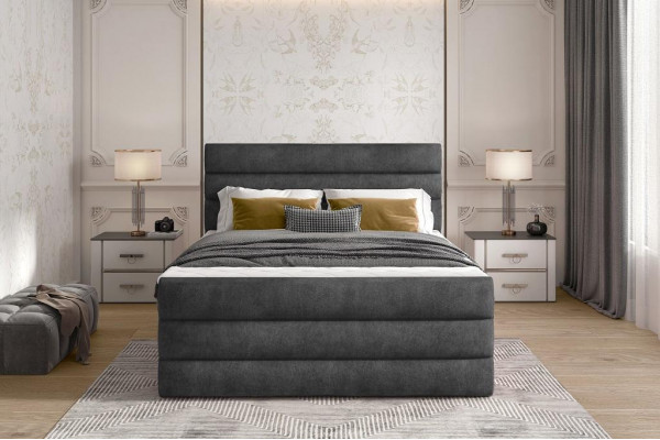 Luxus Boxspring postel Design postele Hotelové vybavení manželská postel 140/160/180x200