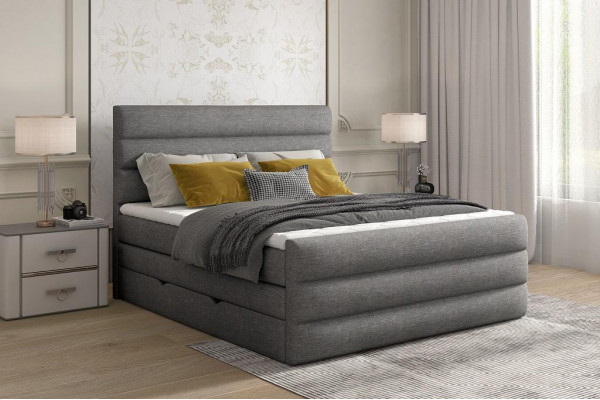 Luxus Boxspring postel Design postele Hotelové vybavení manželská postel 140/160/180x200
