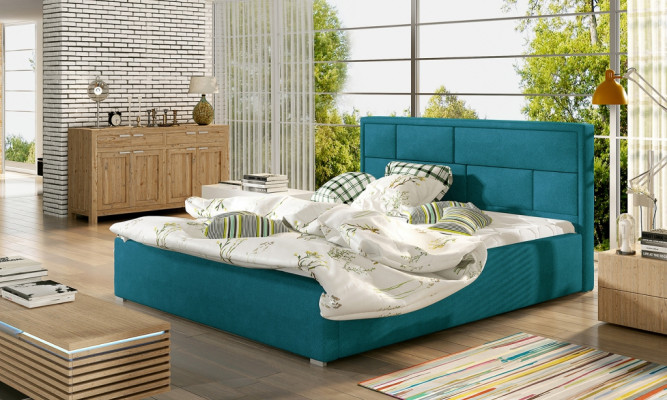 Designer postel ložnice postele textil hotel luxusní polštáře odolné