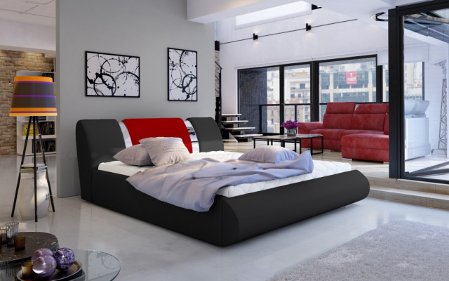 Luxus ložnice postel dekorace polštář design 180x200cm dvojité hotelové postele