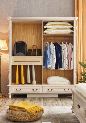 Klasická skříň šatní skříň Nábytek Ložnice Skříně venkovský styl Nový