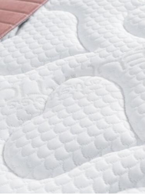 Boxspring postel Chesterfield Rosa Elegantní design Luxus 2x noční stolky 3ks.