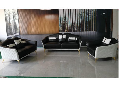 Design třímístný nábytek 3místná pohovka gauč polstrovaná klubová pohovka sedací souprava43,šeří vmořední obýt yamení.